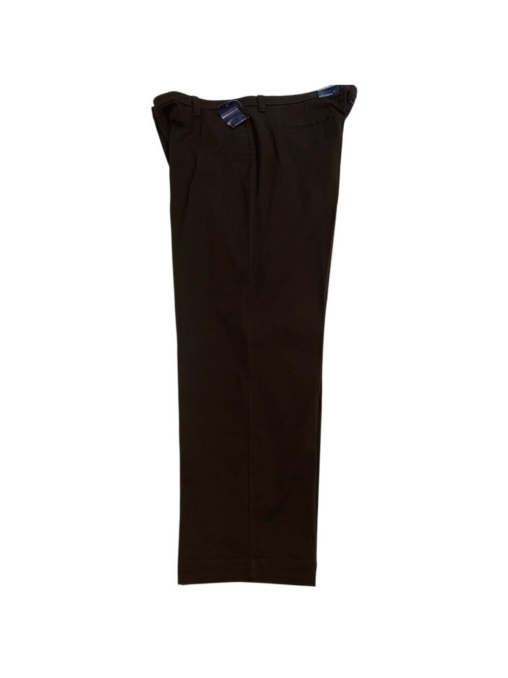 Pennington trouser pants Plus size brown stretch NWT straight leg Chicago size28